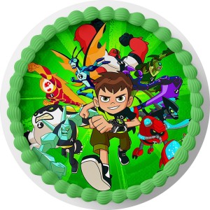 OPŁATEK NA TORT Ben 10 + GRATIS TEKST IMIĘ