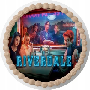 Opłatek na tort Riverdale 20cm + gratis tekst #1