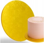 Podkład Pod Tort Gruby 1,2 cm Złoty Okrągły 30 cm 