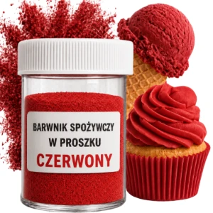 Barwnik Spożywczy W Proszku Czerwony 5g